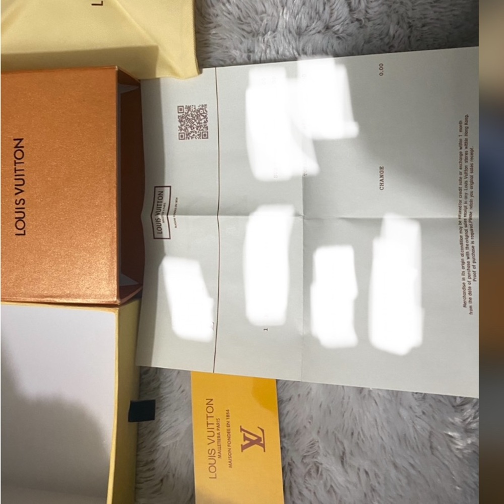 Louis Vuitton Brown Belt with Gold Buckle E - Picture 5 of 5